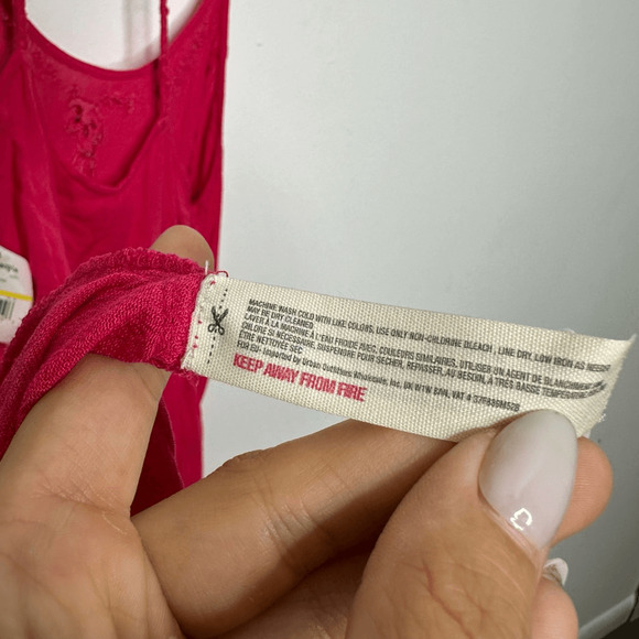 Free People Meadows of Medallion Tunic Dress Pink Embroidered Mini y2k M NWT - Picture 9 of 10